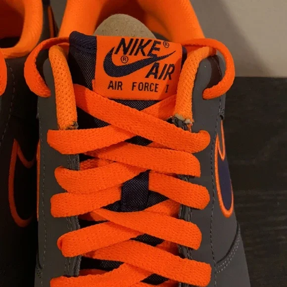 NIKE Air Force 1. 2012 Imperial Purple & Orange. Size 12.